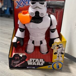 Star Wars Stormtrooper Figure with Orange Accent